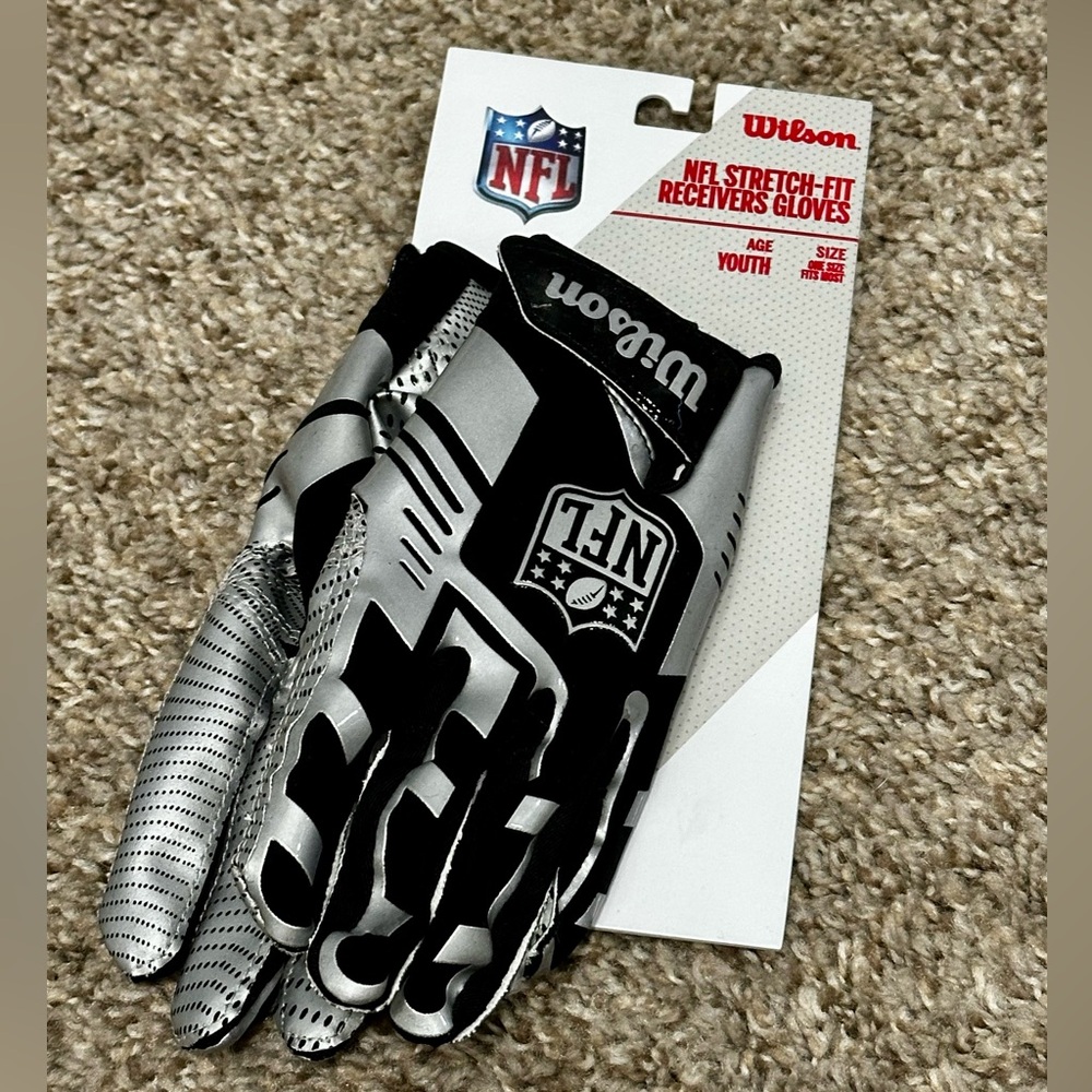 Wilson NFL Youth Football Gloves